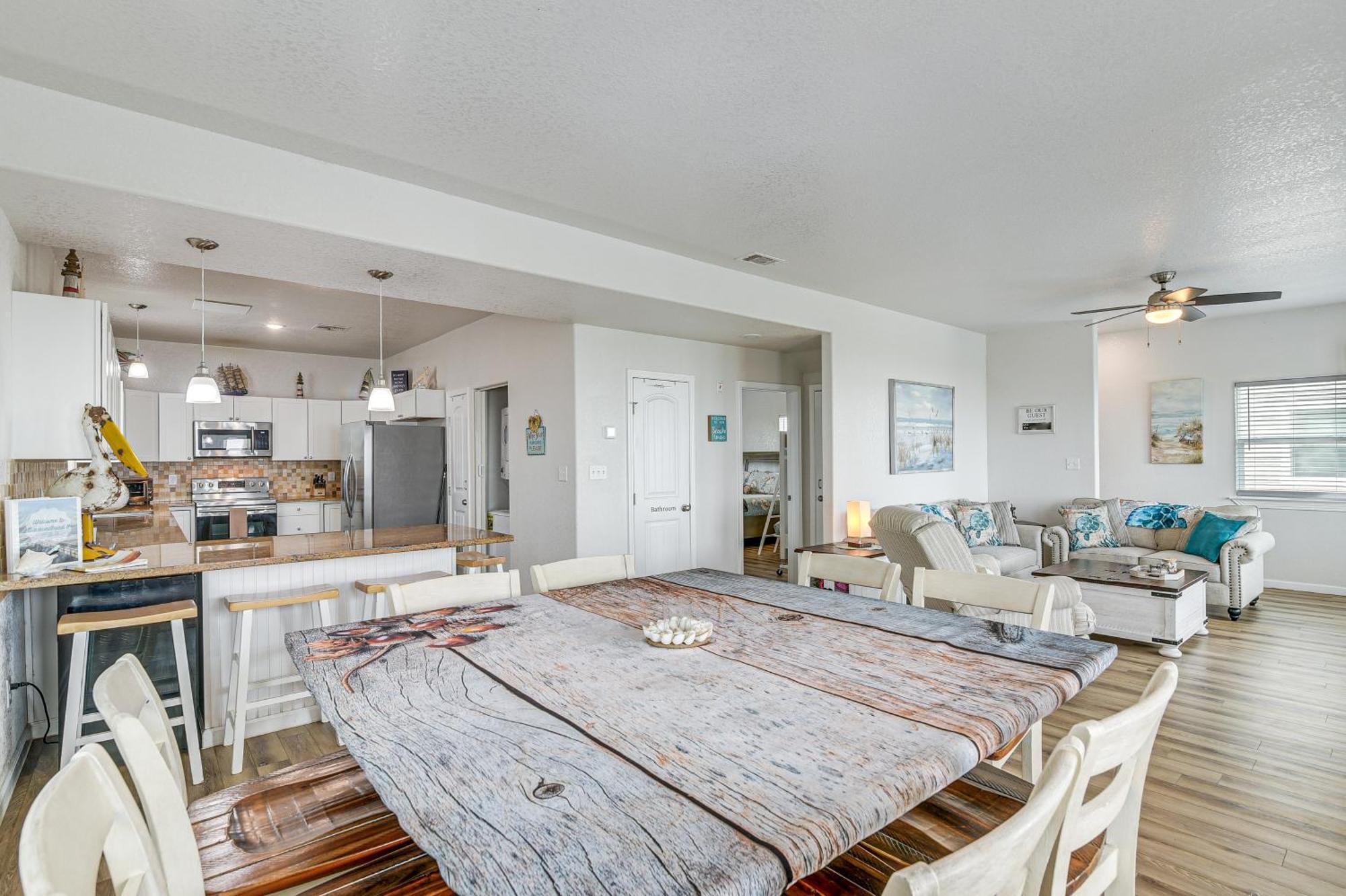 Beachfront Texas Retreat - 2 Decks, Patio And Views! Серфсайд-Бич Экстерьер фото